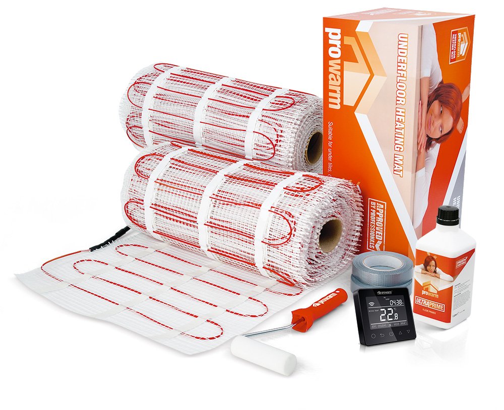 ProWarm™ Electric underfloor Heating 200w sticky mat kit