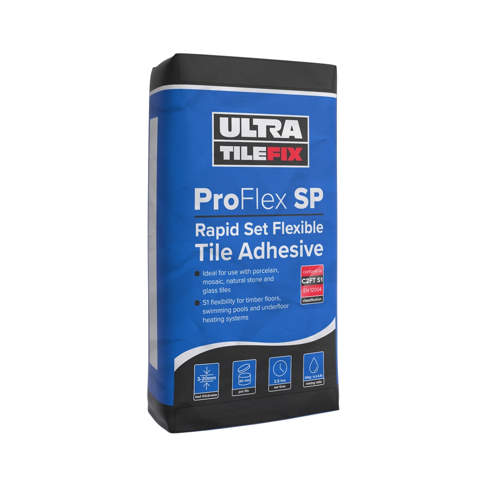 Ultra ProFlex SP Flexible Tile Adhesive - Full Pallet Deal (56 Bags)